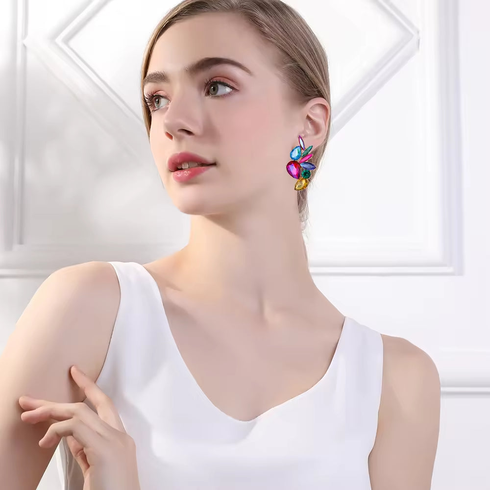 Crystal Stud Earrings