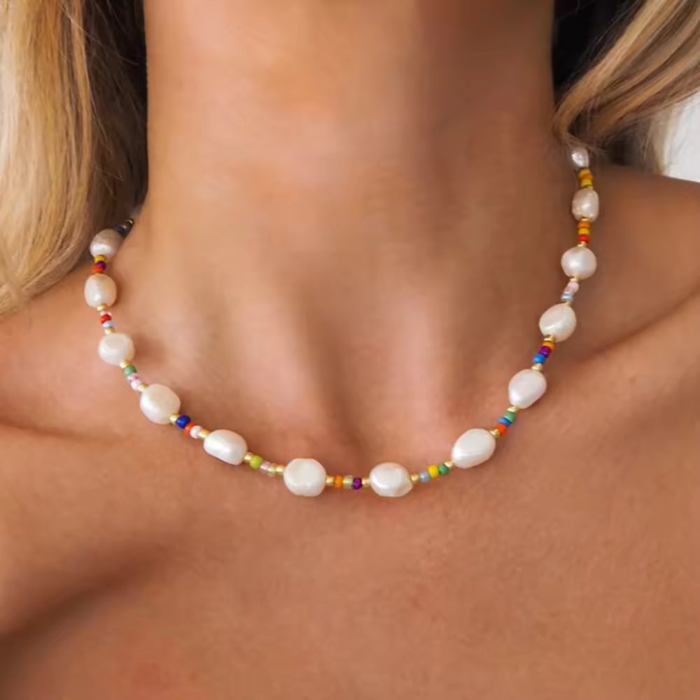 Freshwater Pearl Choker Necklace